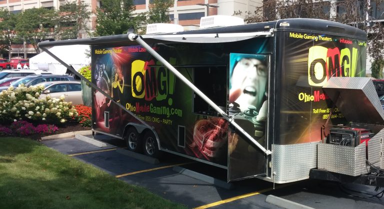 video game truck rental cleveland akron canton